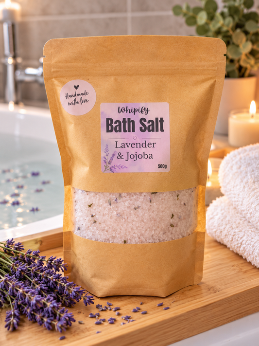 Bath Salt Lavender & Jojoba 500g