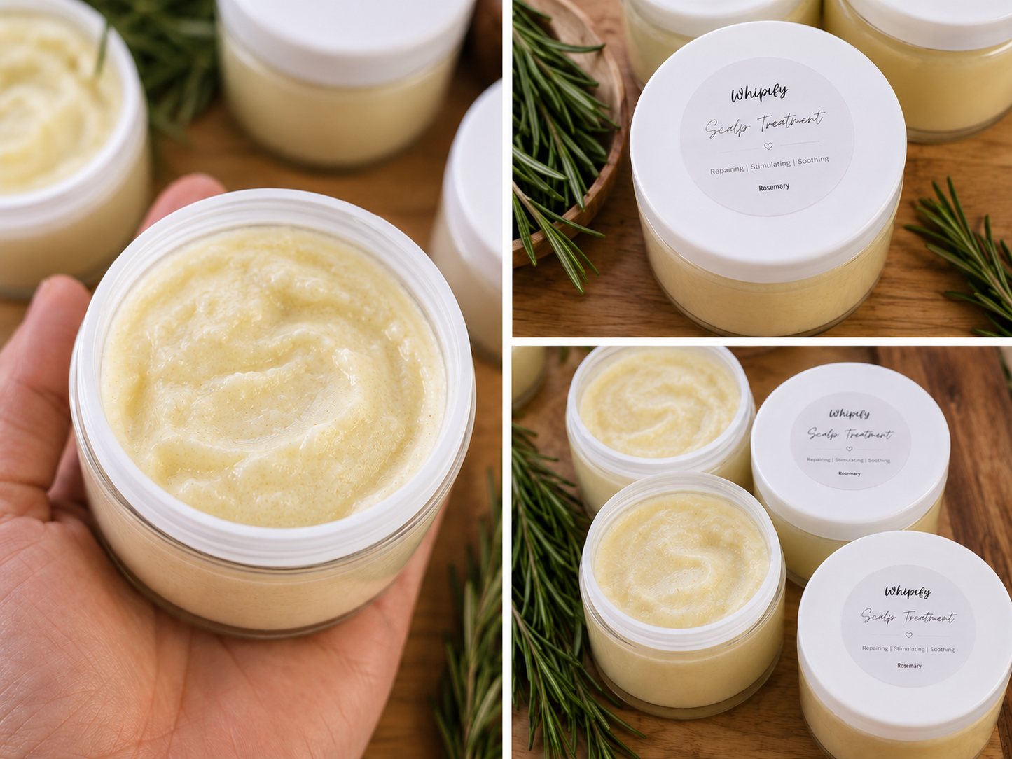 Scalp Scrub Treatment Rosemary & Coconut