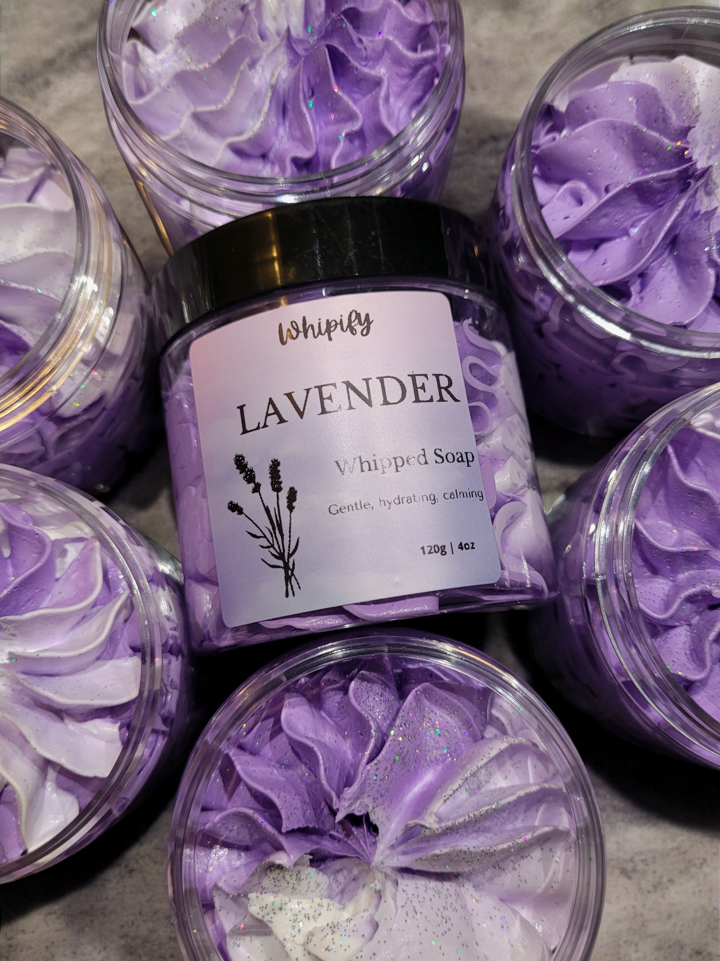 Lavender Whipped Soap