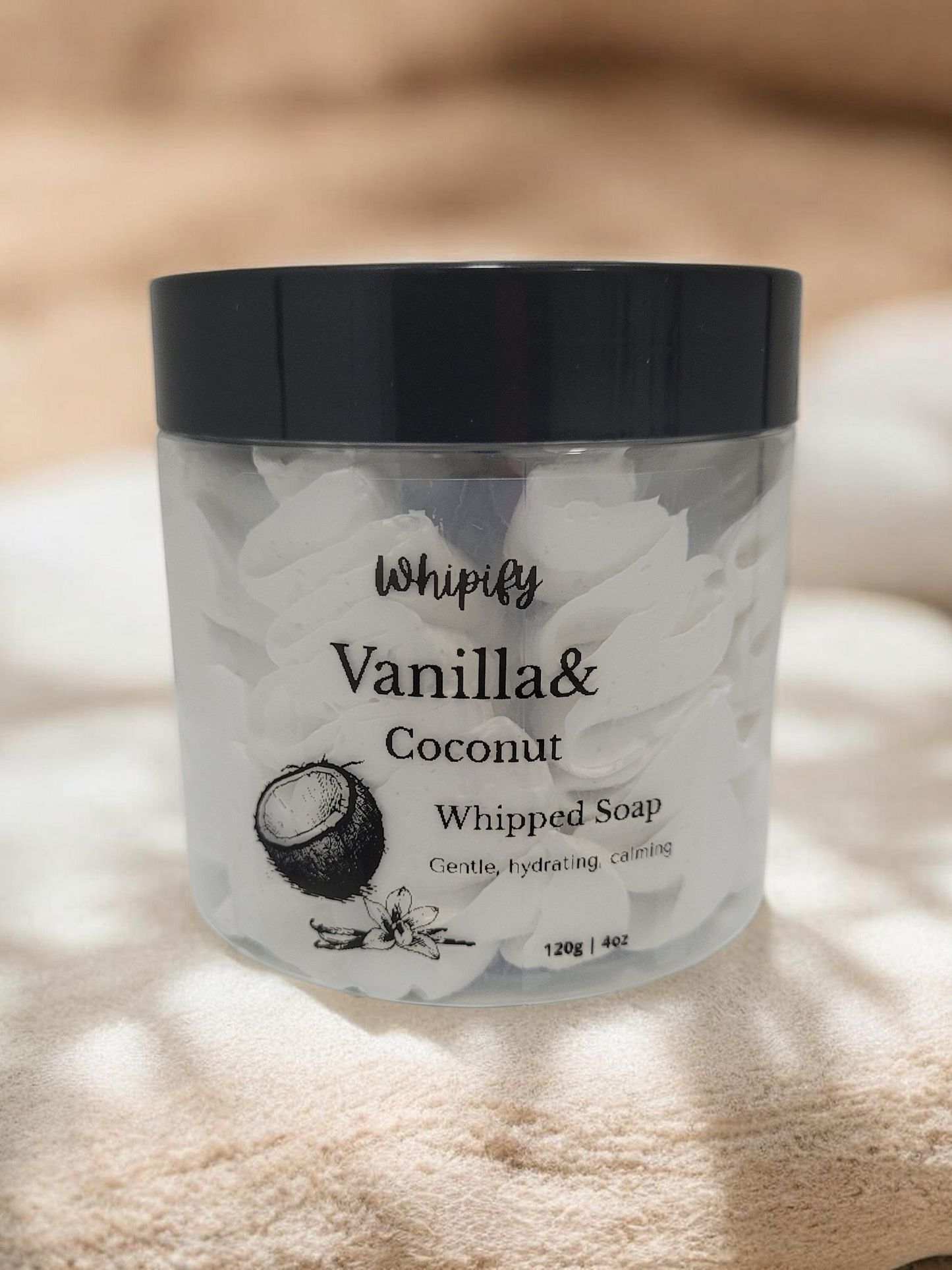 Vanilla&Coconut Whipped Soap