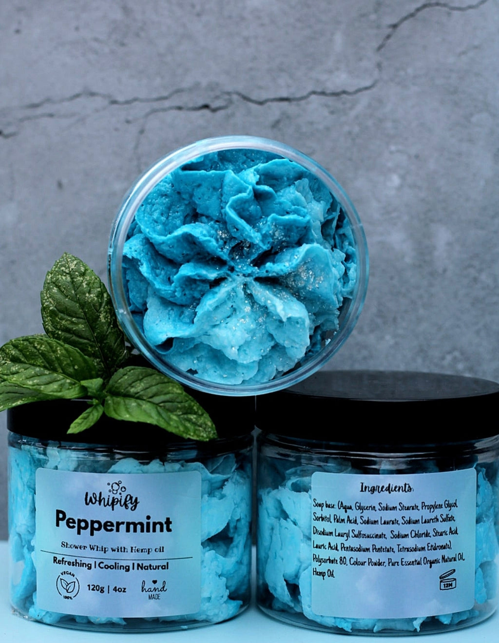 Peppermint Whipped Soap